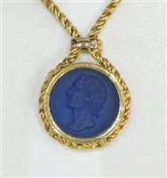 Collana Stocco Gioielli Donna in Oro Lapislazzulo CMRO1 - CMRO1